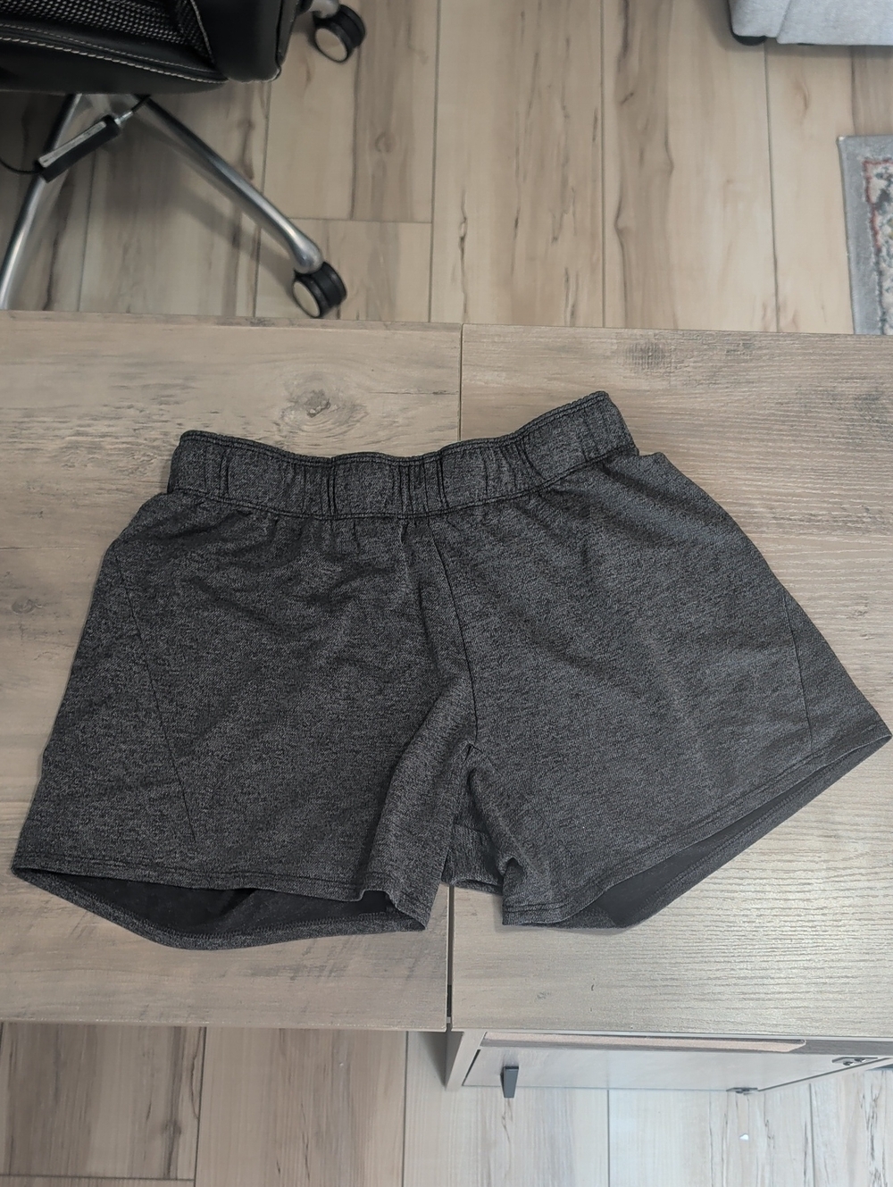Nike Women’s Active Comfort Shorts In Charcoal Gray